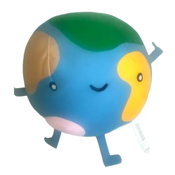 IKEA AFTONSPARV Collection Kids Soft Toy Earth Ball - Multicolor 7 ¾‎ " - Picture 5 of 7